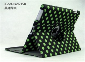 Image de Cute colorful Spot style leather cover cases for ipad2