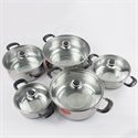 10PC Stainless Steel Cookware の画像