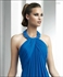 Picture of LE31 2012 New Fashion Custom Made Halter Pleated Sheath Chiffon Evening DressLE31