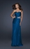 Picture of 2417  Hot Sale deep blue sweetheart beaded Fashion Evening Dresses2417