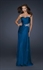 Picture of 2417  Hot Sale deep blue sweetheart beaded Fashion Evening Dresses2417