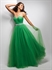 Picture of P1656 2012 Latest Custom Made Backless green pleated Wedding Evening Party GownP1656