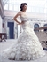 Picture of S618 2012 Latest Custom Made Wholesale beaded Ruffle Low Waist Wedding DressesS618