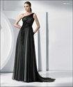 LE22 2012 Latest Hot Sale Custom Made One Shoulder Pleated Tulle Mother DressLE22 の画像