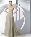 LE38 2012 Hot Sale Custom Made Empire Sleeveless Beaded Tulle Mother DressLE38 の画像