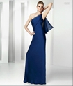 LE29 2012 Hot Sale Custom Made One Shoulder Beaded Sheath Mother DressLE29 の画像