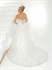 Picture of W225 2012 hot sale custom made plus size pure white sweet lace Wedding gownW225