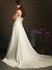 Picture of W264 2012 hot sale custom made plus size satin handmade flower Wedding DressW264