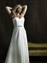 W270 2012 hot sale custom made plus size organza sweetheart Wedding DressW270 の画像