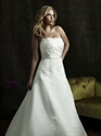 W274 2012 hot sale custom made plus size lace appliqued Wedding DressW274 の画像
