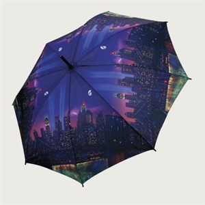Image de beautiful night scene golf umbrella