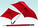 Picture of red square golf umbrella