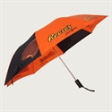 Picture of ORANGE Compact Folding Wind Resistant auto-open RAIN UMBRELLA