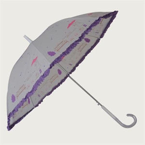 Изображение 23inch flower edge straight umbrella/Lady straight umbrella