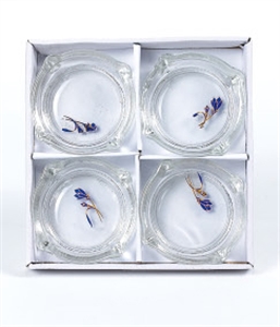 Image de 4PC GLASS ASHTRAY