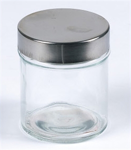Glass sealed jar