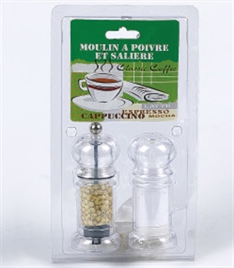 Picture of 2PCS TRANSPARENT PLASTIC CASTOR