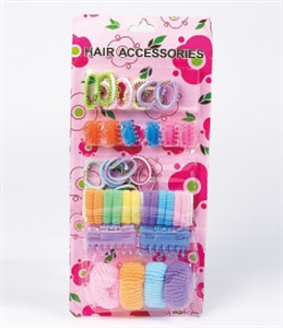 Image de 40PC HAIR ACCESSORY SET