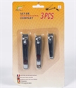 Image de 3PC NAIL CLIPPER SET