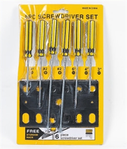 Picture of 6PC SCREWDRIVER SET