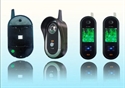 Изображение Black Portable Wireless Colour Video Doorphone Waterproof For Wall Mounted
